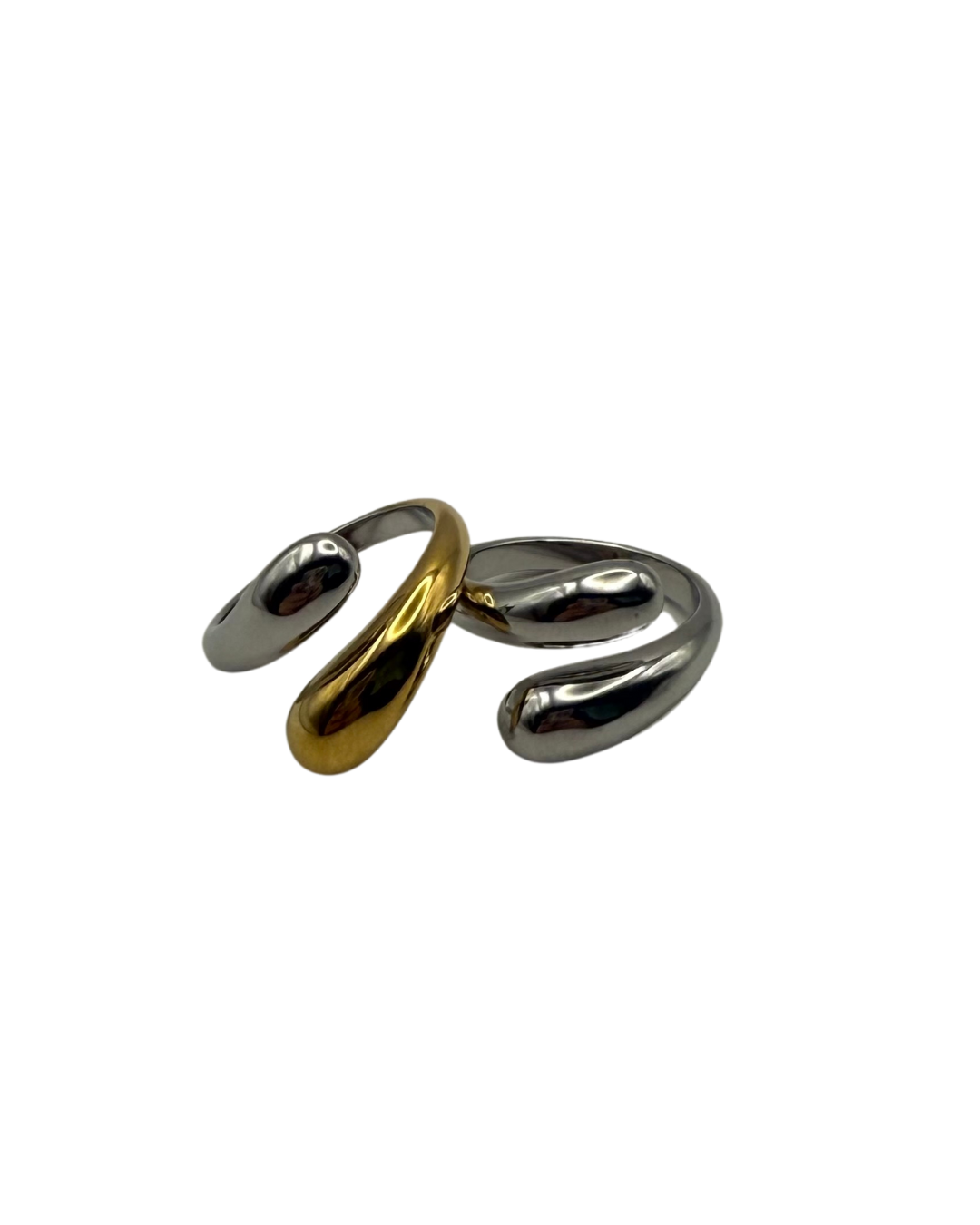 Anillo doble gota