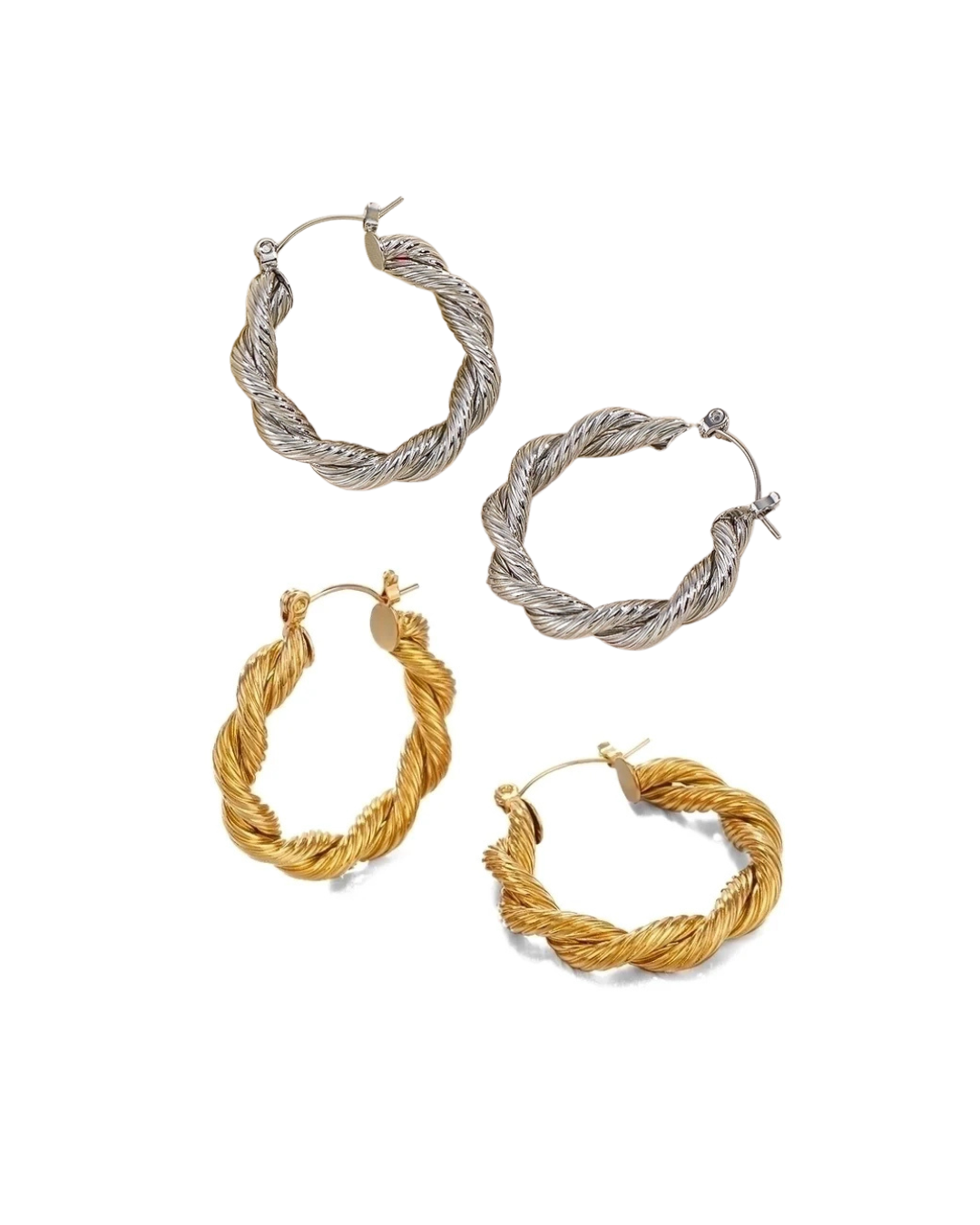 Aretes trenzados "Lia"