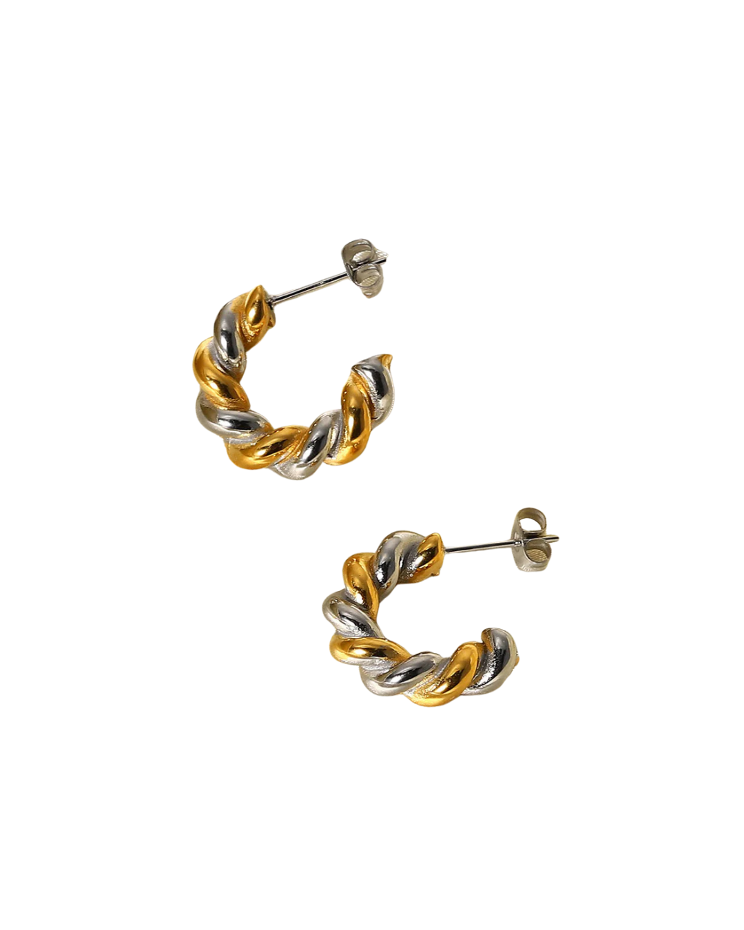 Aretes torciditos