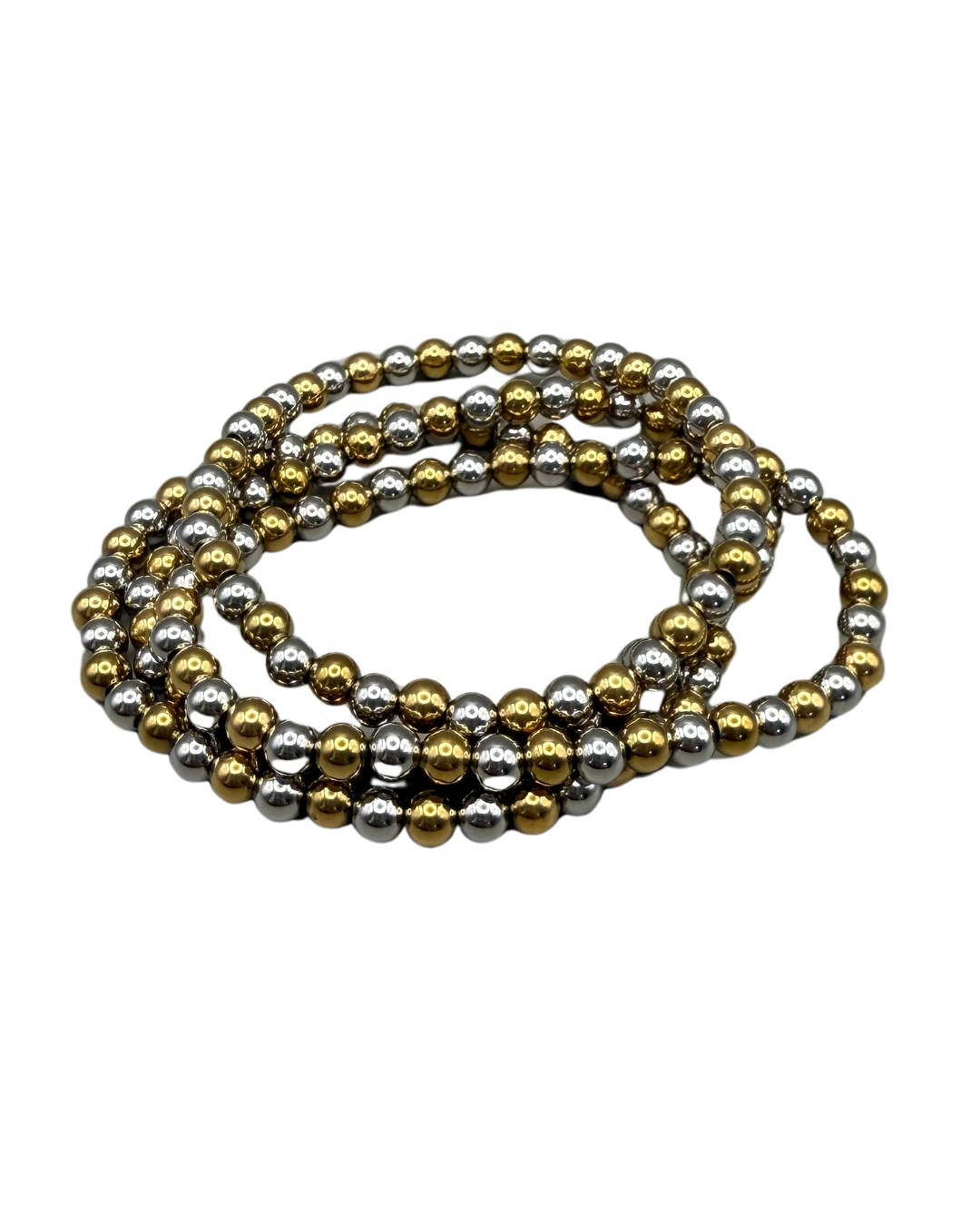 Pulsera bicolor elástica