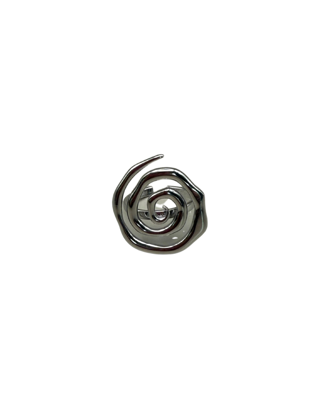 Anillo remolino irregular