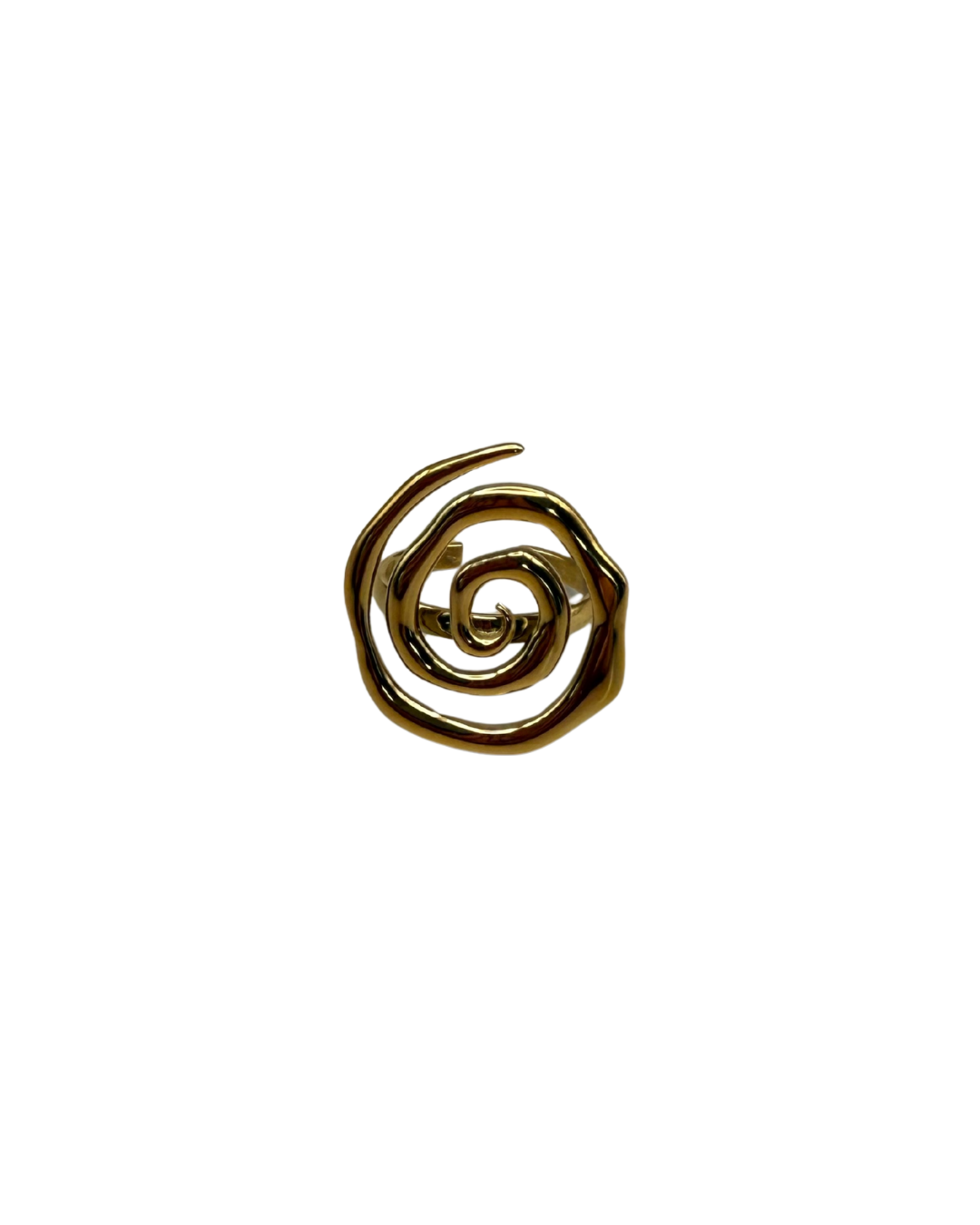 Anillo remolino irregular