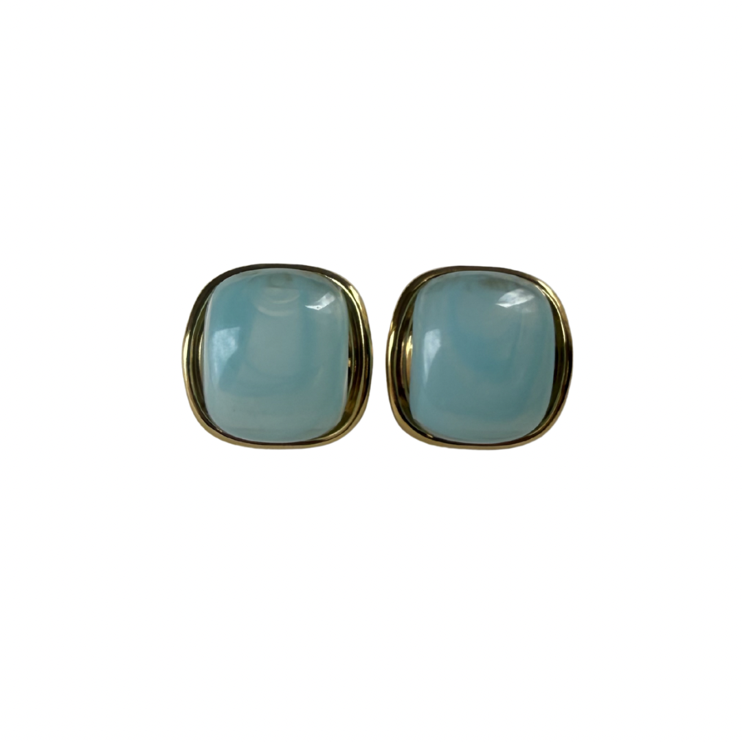 Aretes Marmoleados