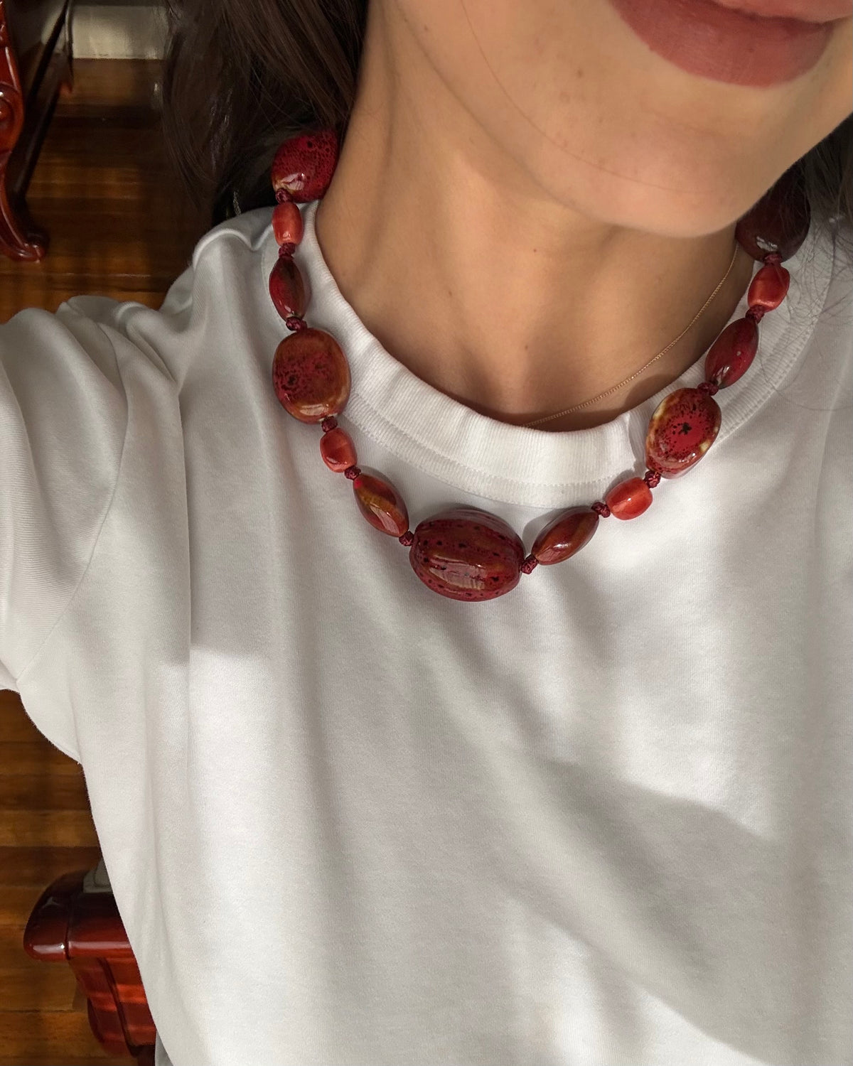 Collar Ágata Ceramica