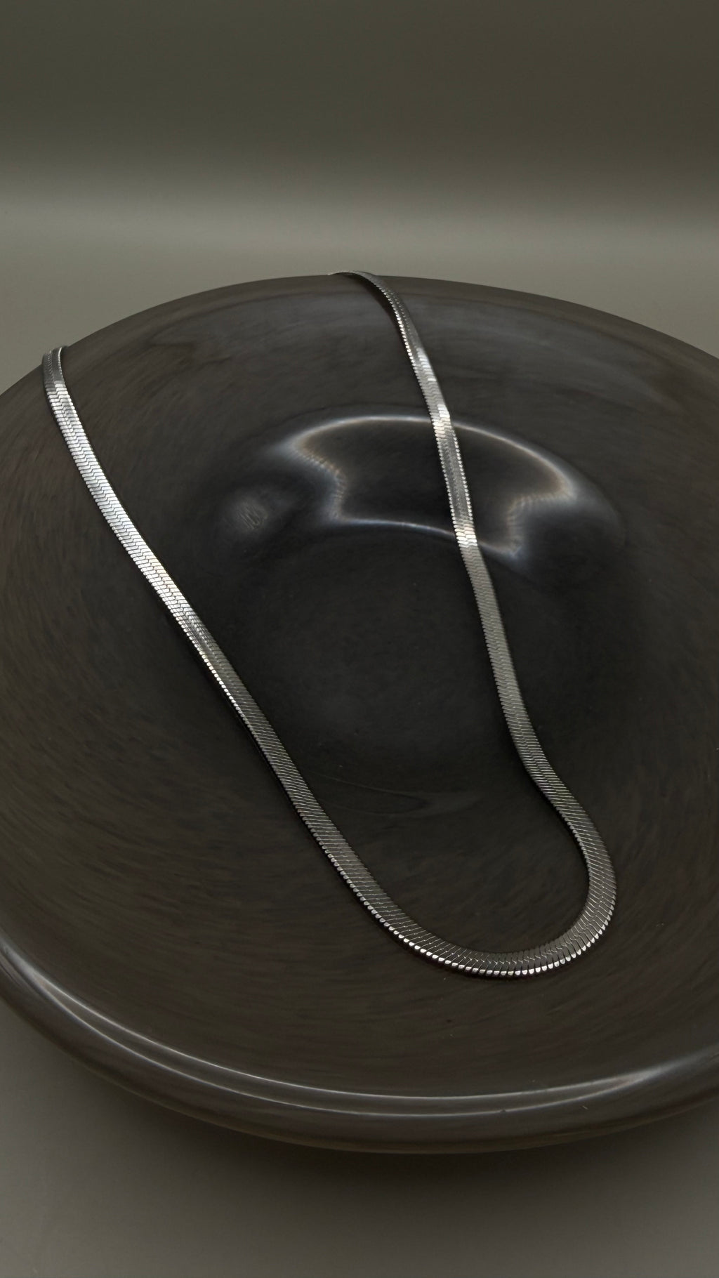 Cadena corta planchada