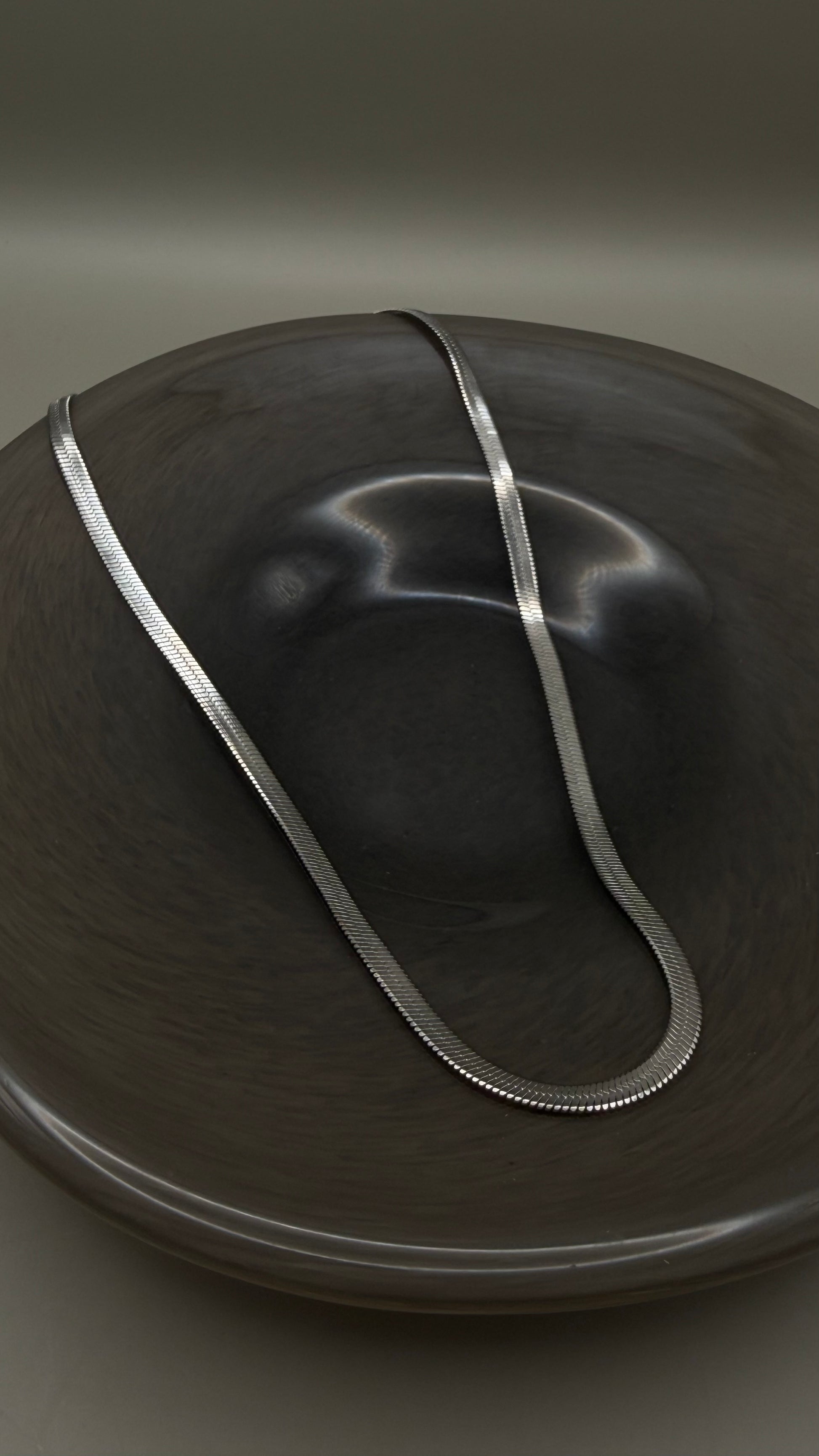 Cadena corta planchada