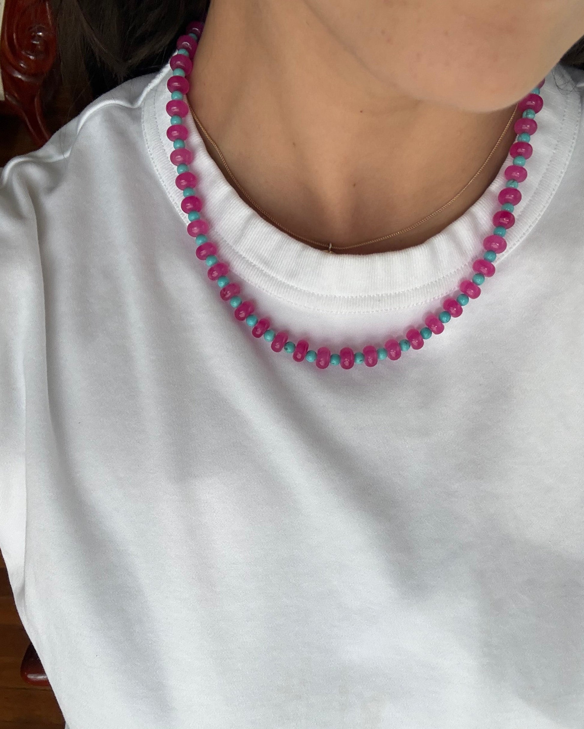 Collar Flamenca (Piedra Natural)