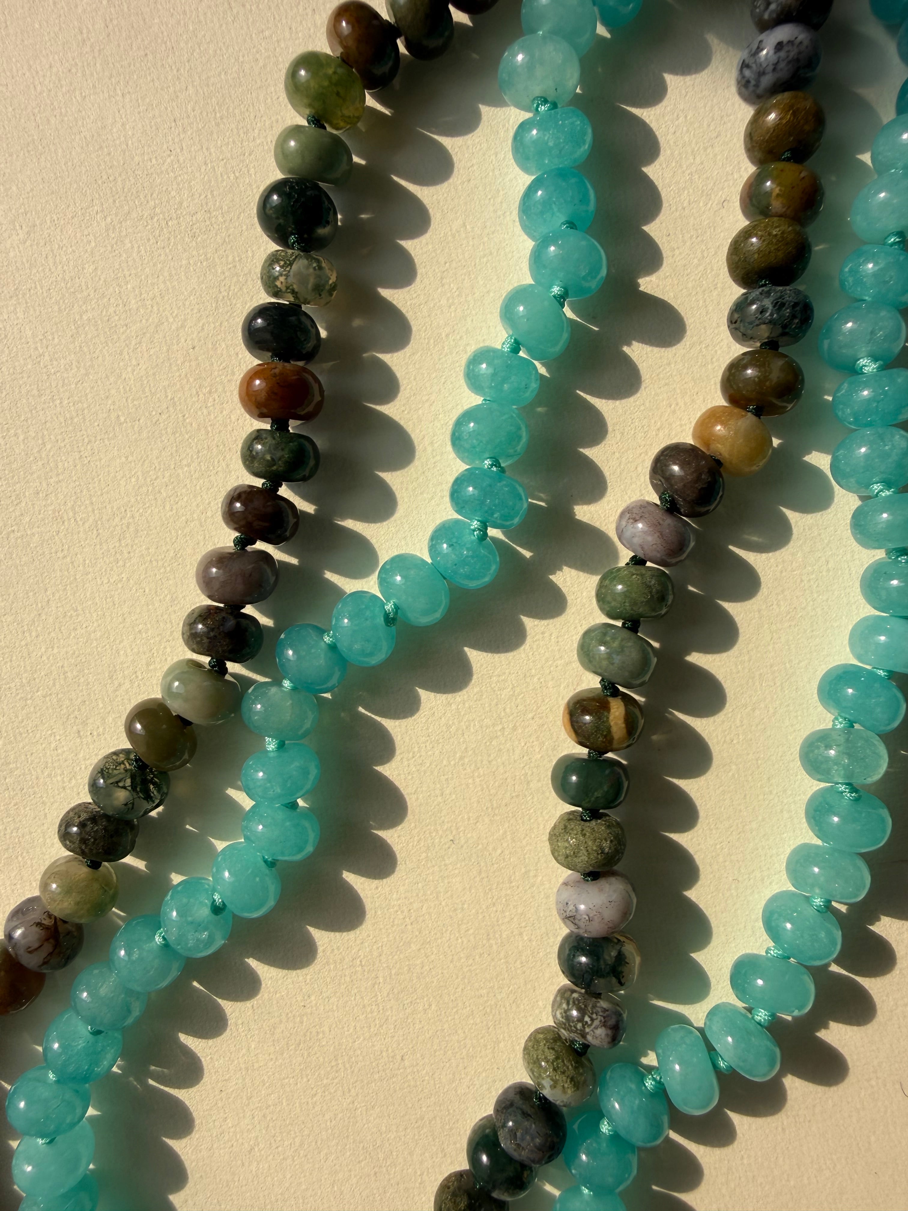 Collar Caribe (Piedra natural)