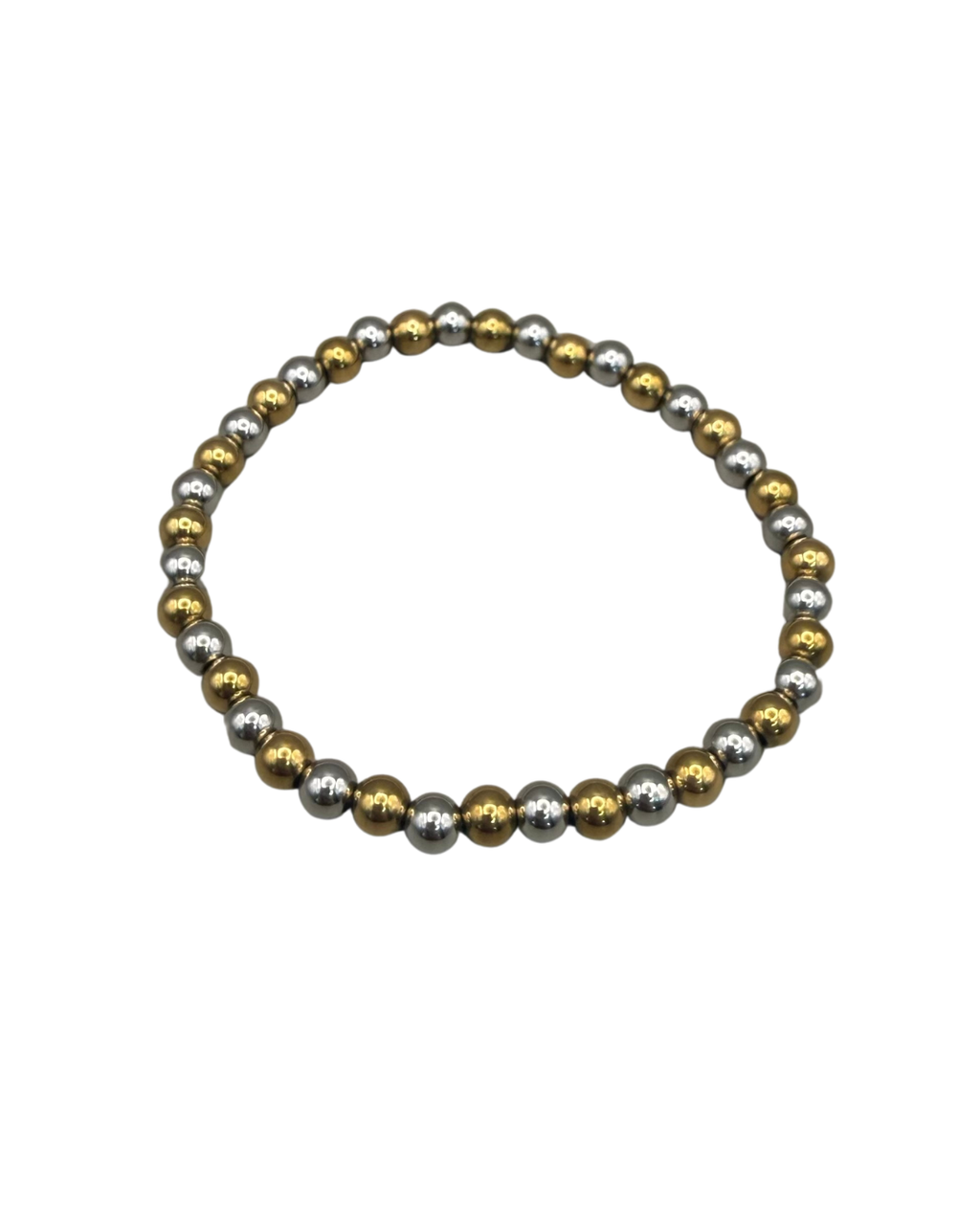 Pulsera bicolor elástica