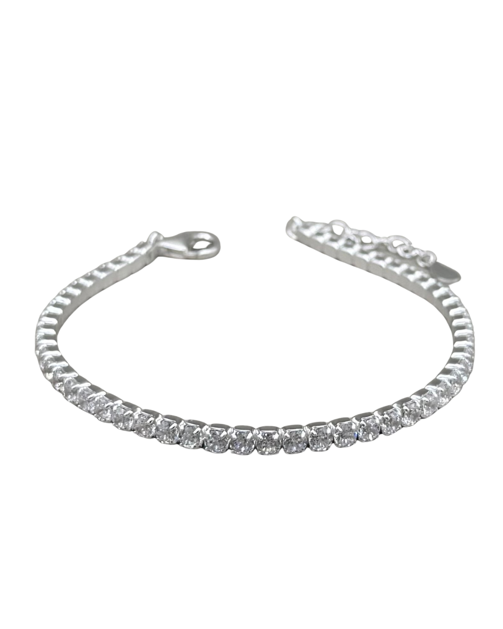Tennis Bracelet 3.0mm (Plata)