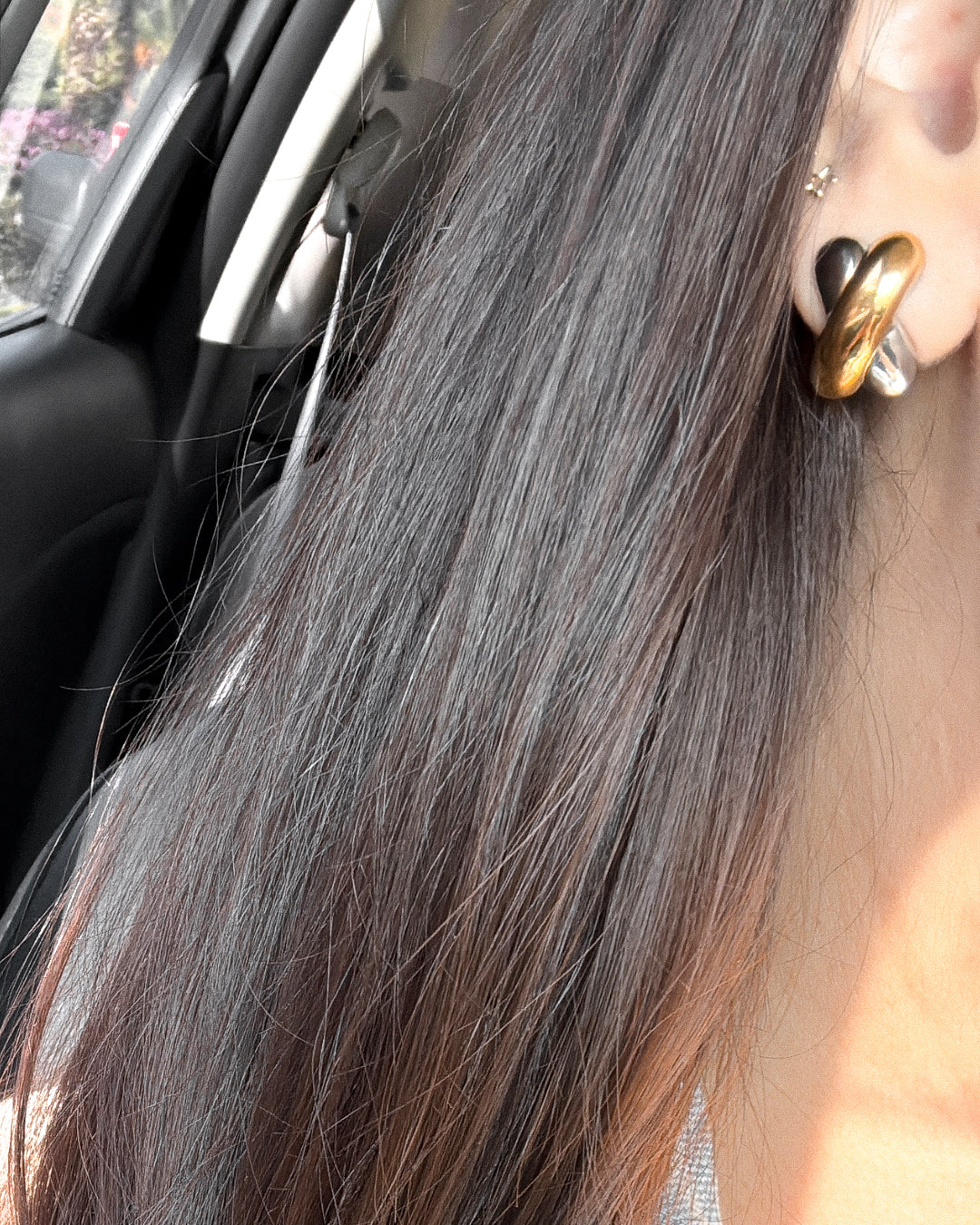 Aretes "X" (medianos)