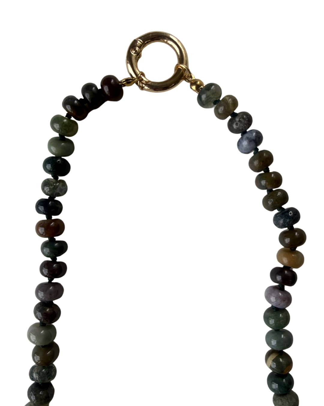 Collar Olivo (Piedra natural)