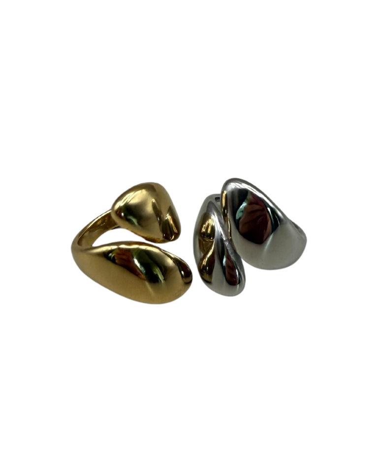 Anillos chunky minimalistas