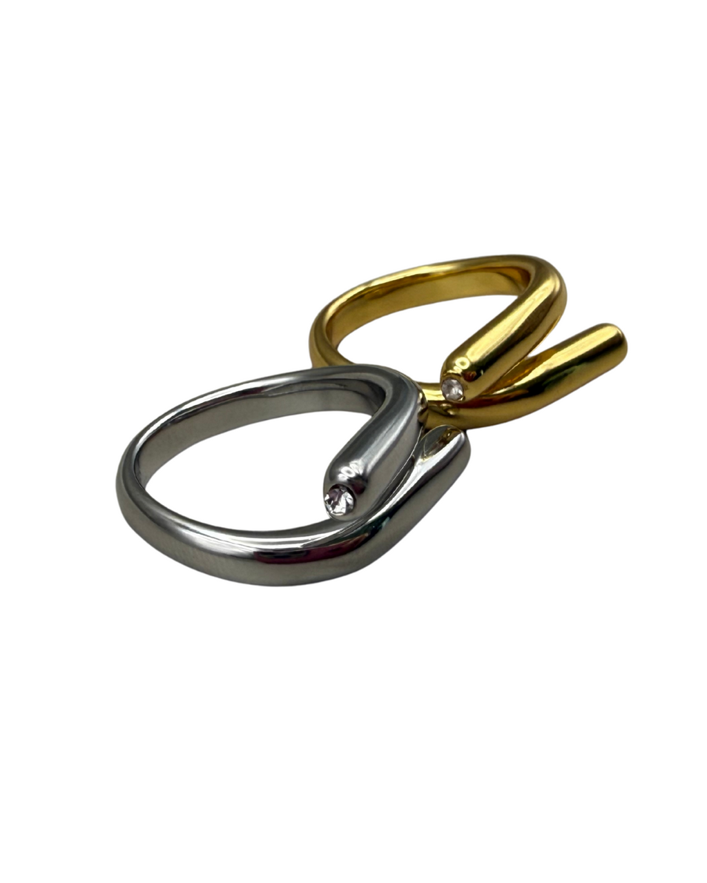 Anillo cruzado "Milano"