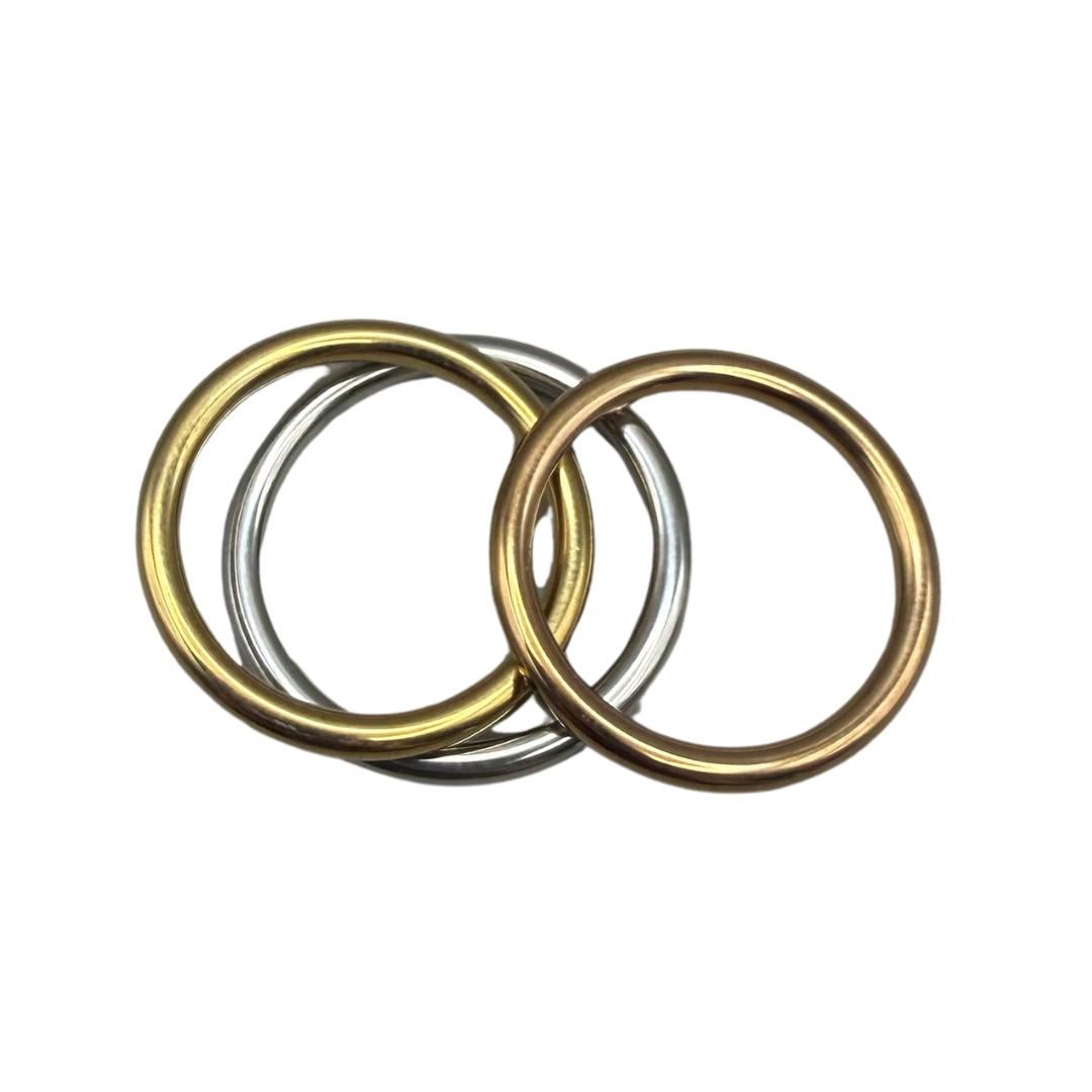 Anillo tricolor separado