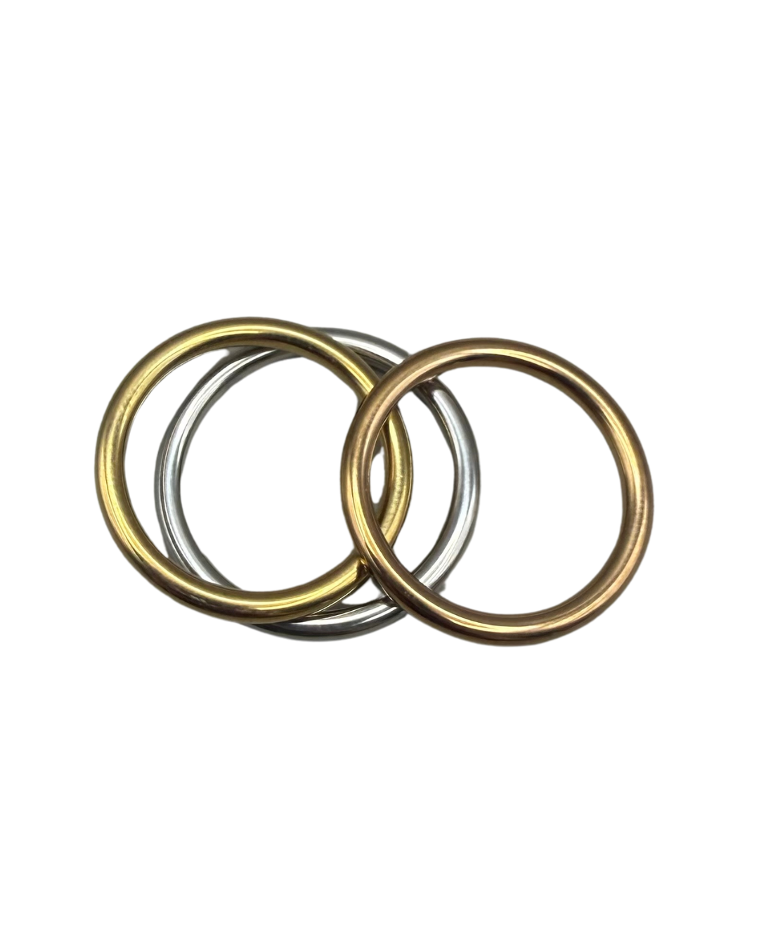 Anillo tricolor separado