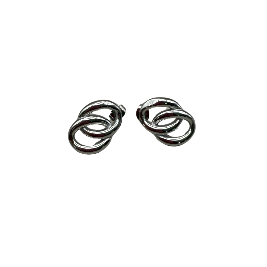 Aretes dobles entrelazados (minis)