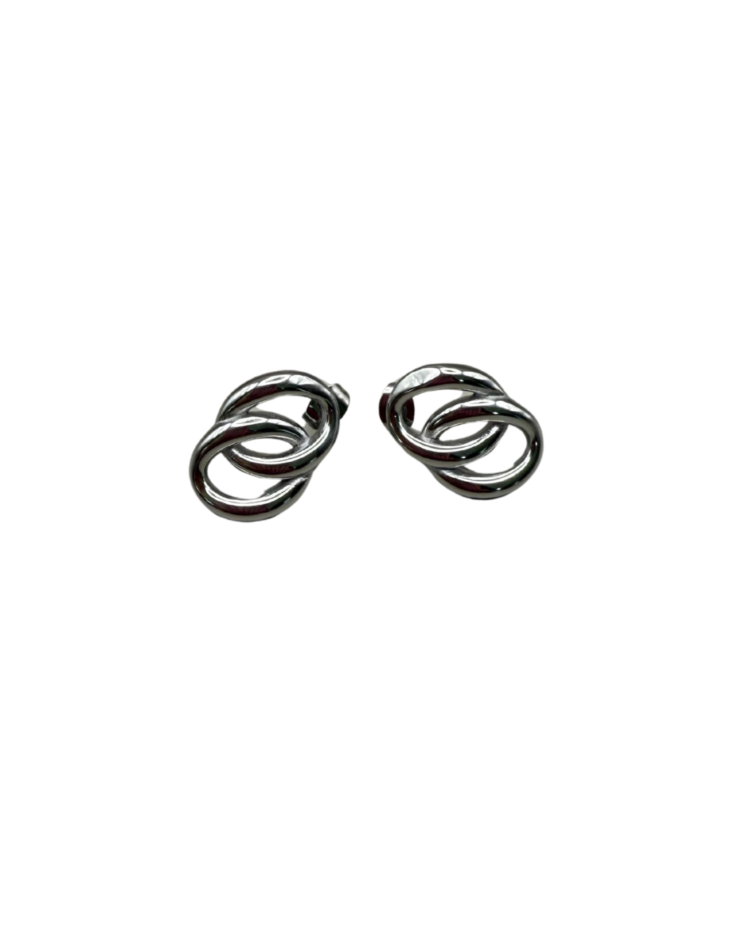 Aretes dobles entrelazados (minis)