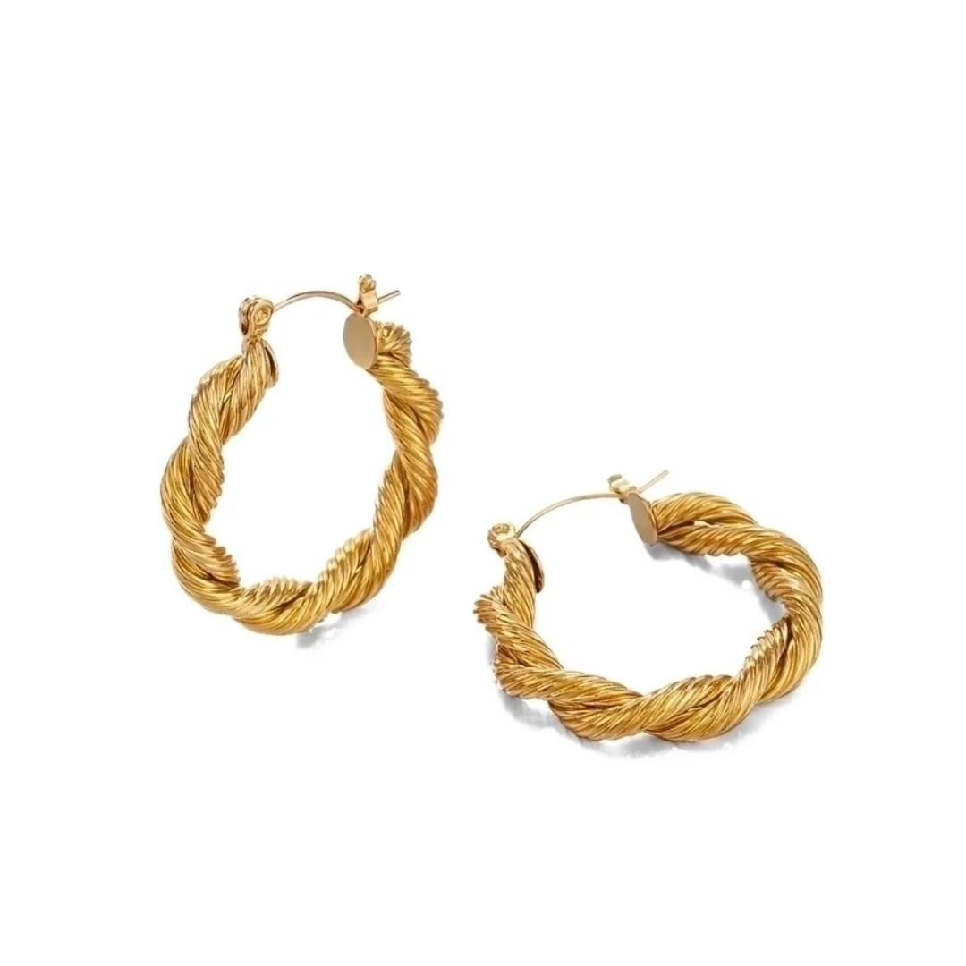 Aretes trenzados "Lia"