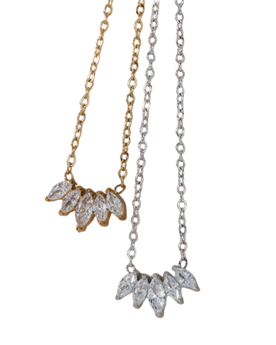 Collar con zirconias