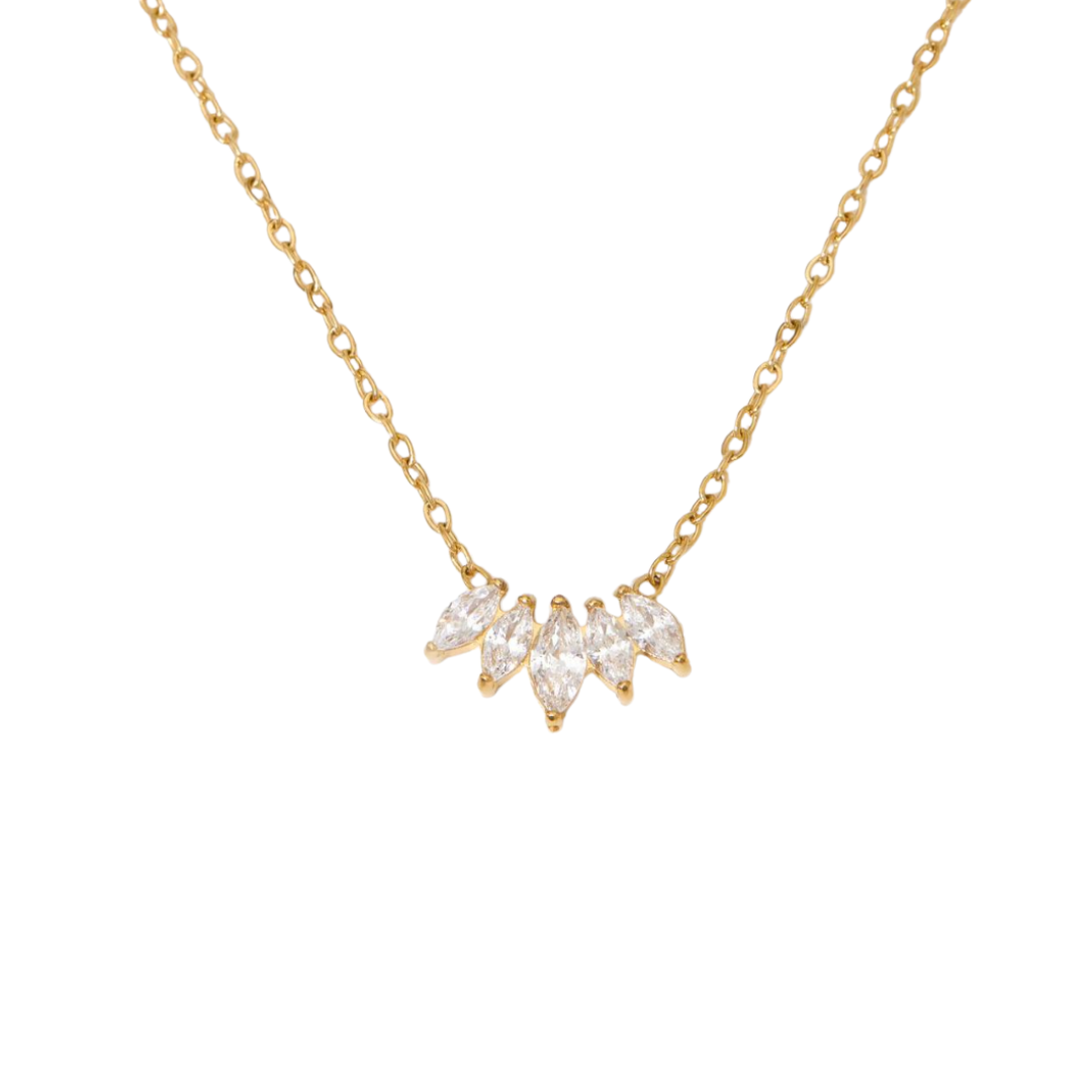 Collar con zirconias