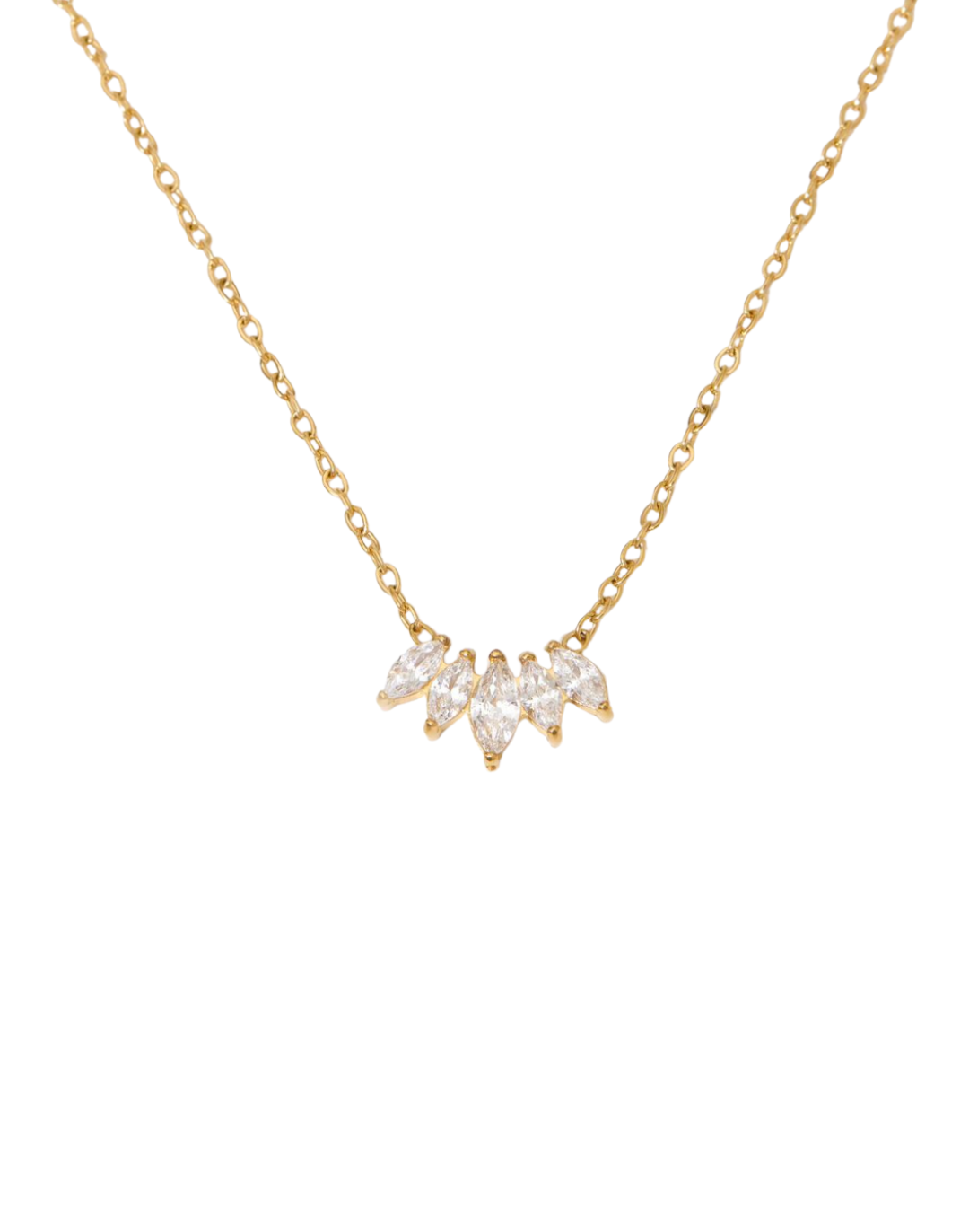 Collar con zirconias