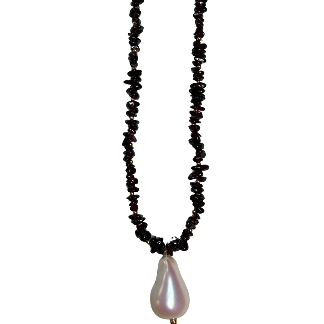 Collar Granate (Piedra natural)