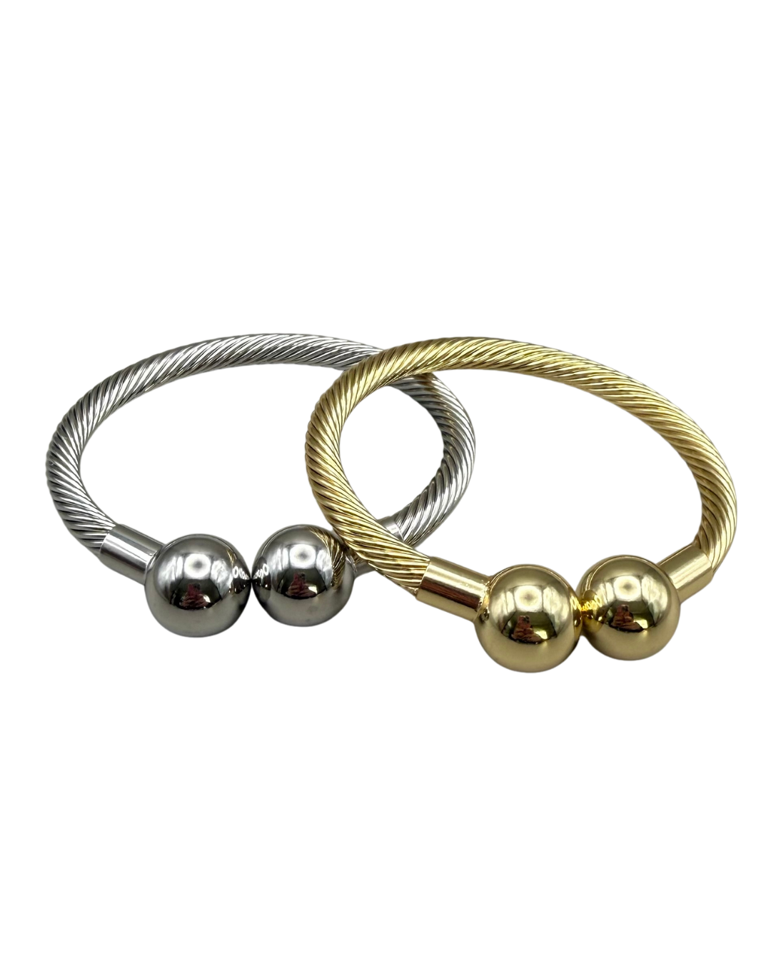 Pulsera Cable con esferas