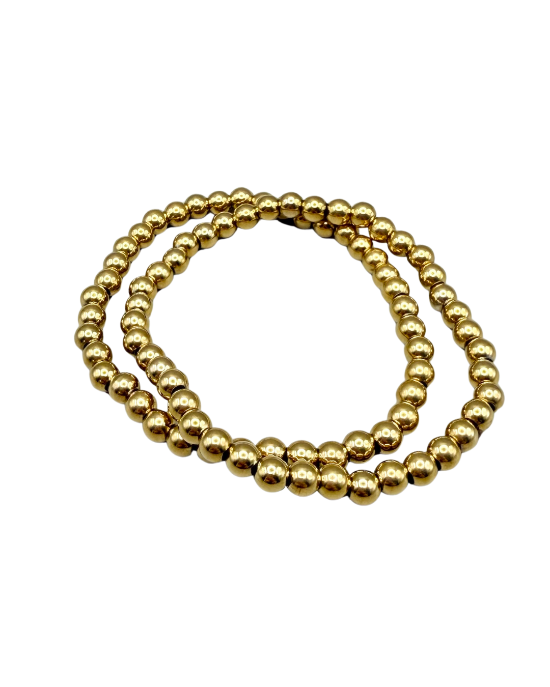 Pulsera dorada elástica (1)