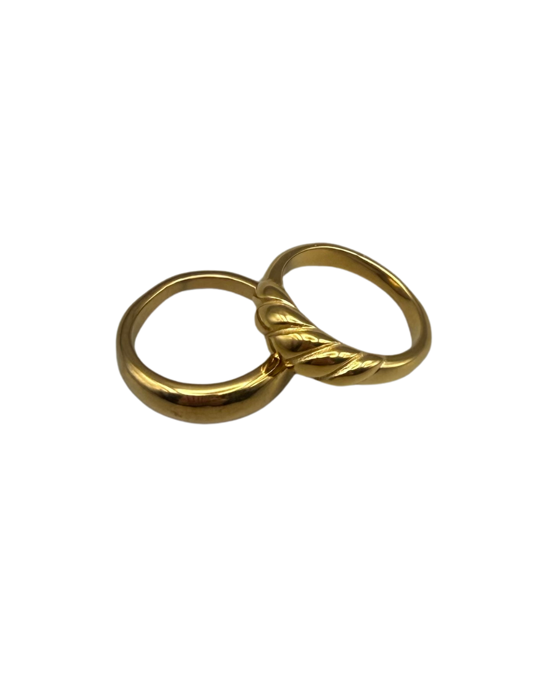 Essential Gold (Set de 2 anillos)